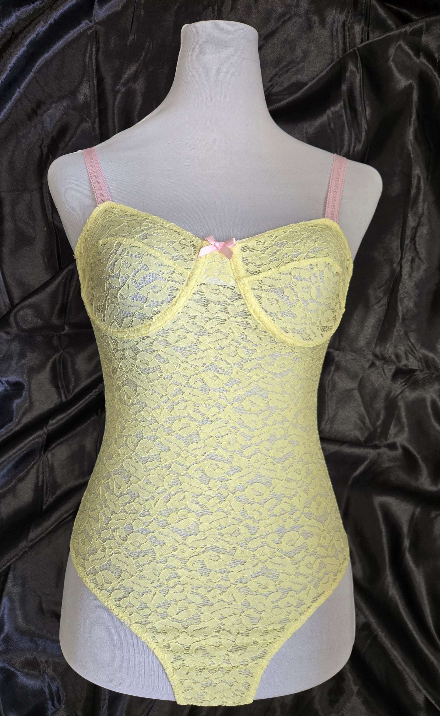 Cami yellow bodysuit