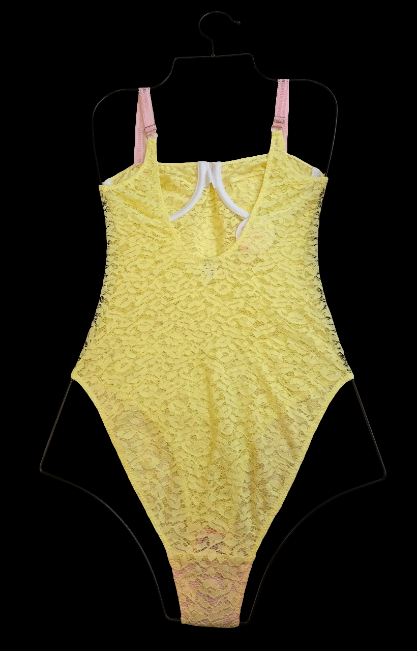 Cami yellow bodysuit