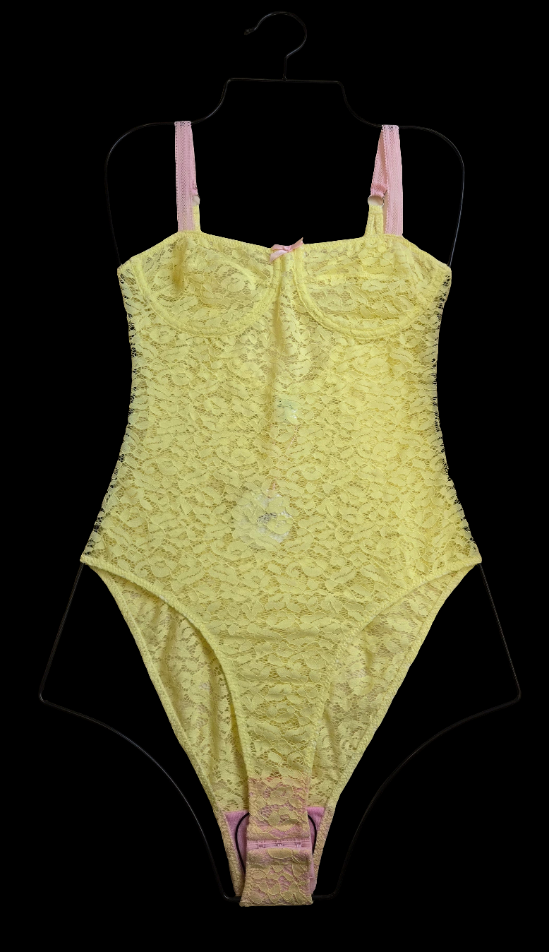 Cami yellow bodysuit